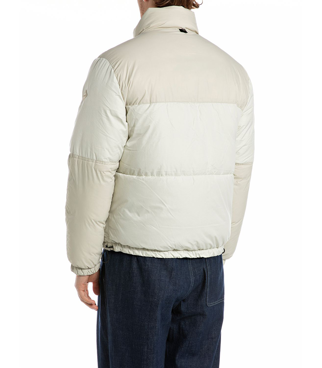 ハイカラー付きパデッドジャケット 詳細画像 オフホワイト 2